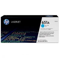 HP 651A Cyan Original LaserJet Toner Cartridge (CE341A)